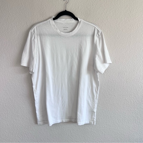 Everlane Men’s The Essential Organic Tee White - Picture 2 of 13